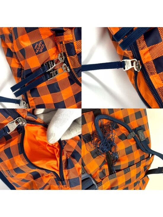 Louis Vuitton Backpack Light Pack Nylon Orange main image 6